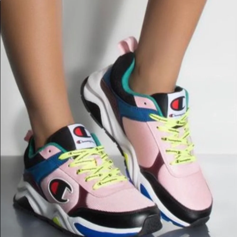 Champion Men’s 93 Eighteen Big C Pink/Multicolor - Picture 4 of 7